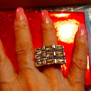 Sterling Silver, free form ring